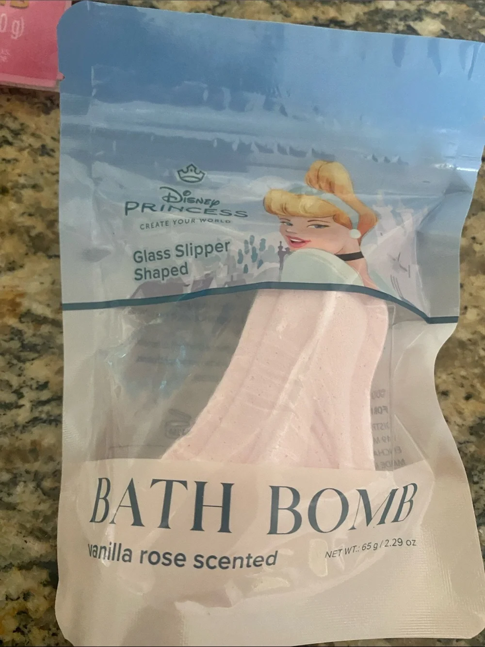 Disney Princess set of 3 scented Bath Bombs apple, vanilla rose & sea salt NWT